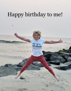 Happy birthday to me jump
