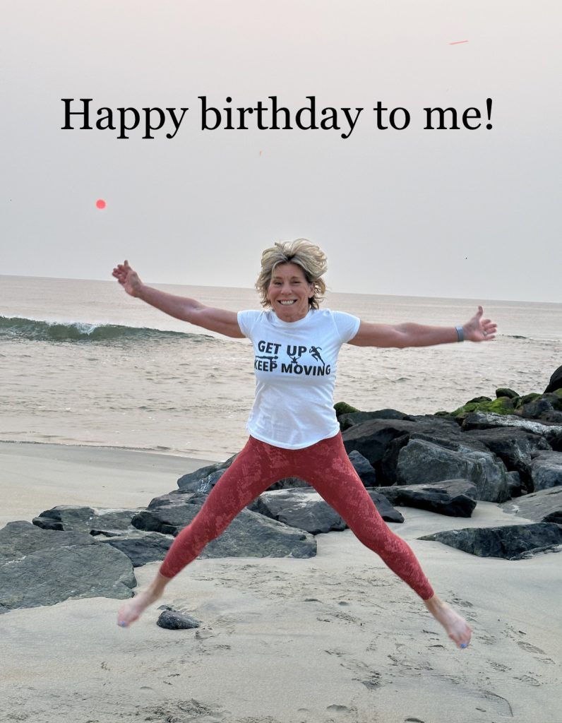 Happy birthday to me jump