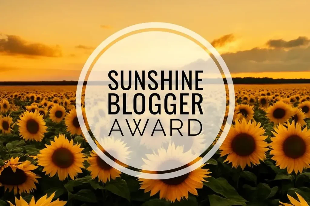 sunshine blogger award logo