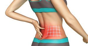 female lower back pain