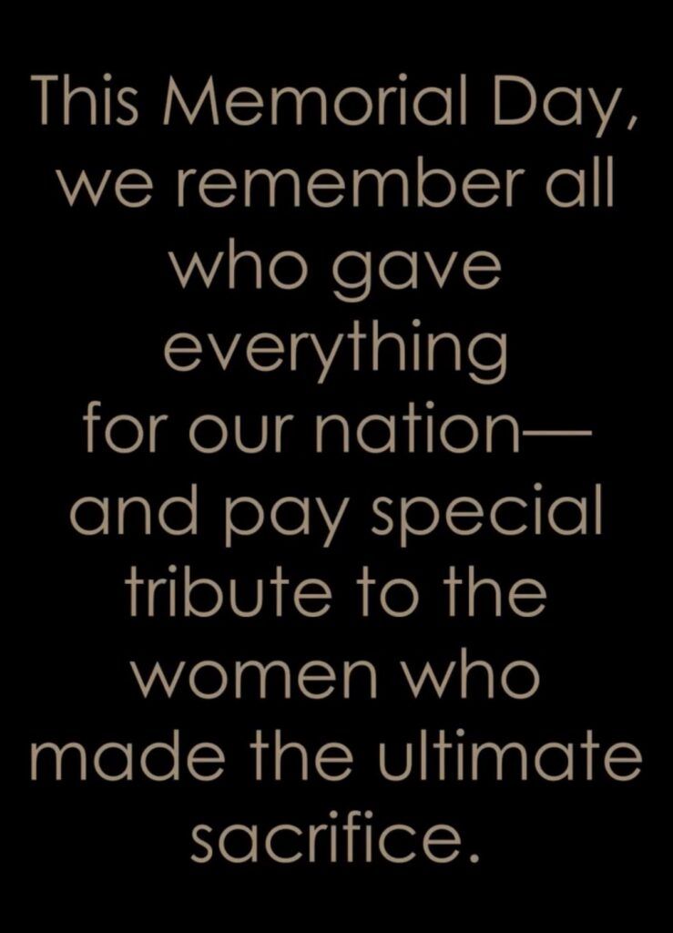 Women Memorial Day 1