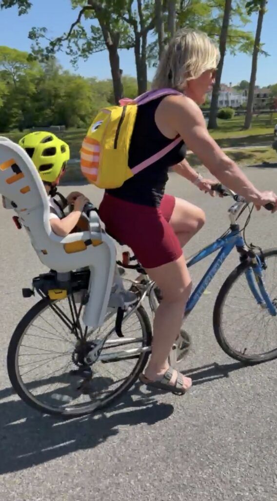polli bike with logan